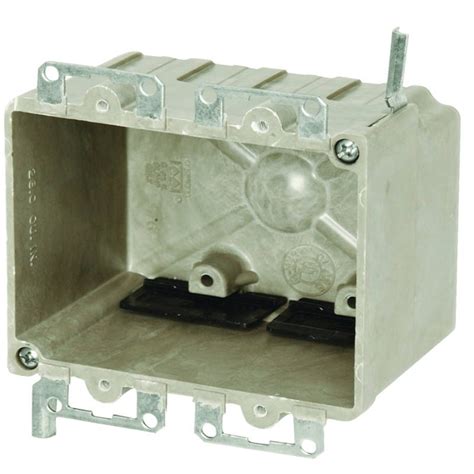 2 gang fiberglass electrical box|portable outlet box 2 gang.